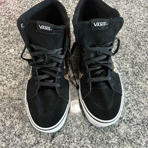 Leopard Vans - 9.5